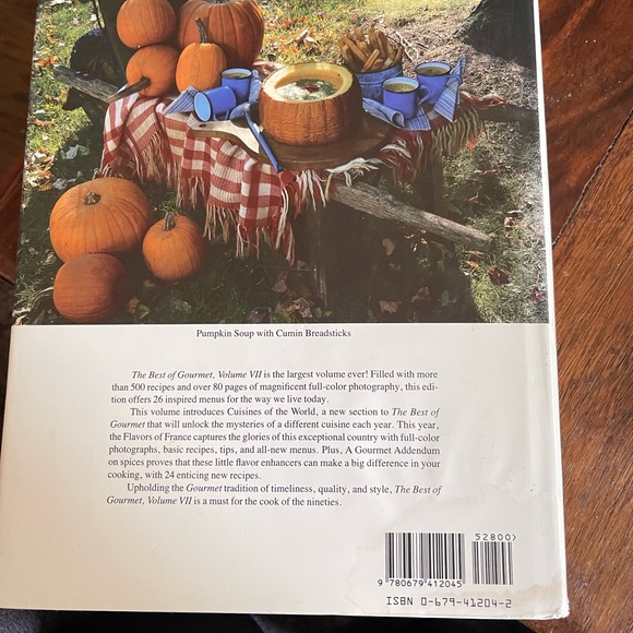 The Best of Gourmet. 1993 Edition ๐ฉโ๐ณ๐๐จ๐ผโ๐ณ Display open as decor - Picture 2 of 6